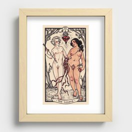 The Lovers Recessed Framed Print