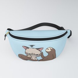 A Hug a Day Keeps the Grumpiness Away Fanny Pack