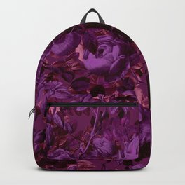 Viva Magenta 18-1750 Pantone's Color of the Year 2023 Backpack | 2023, Leaf, Nature, 18 1750, Vivamagenta, Future, Vivamegenta, Painting, Flowers, Exotic 