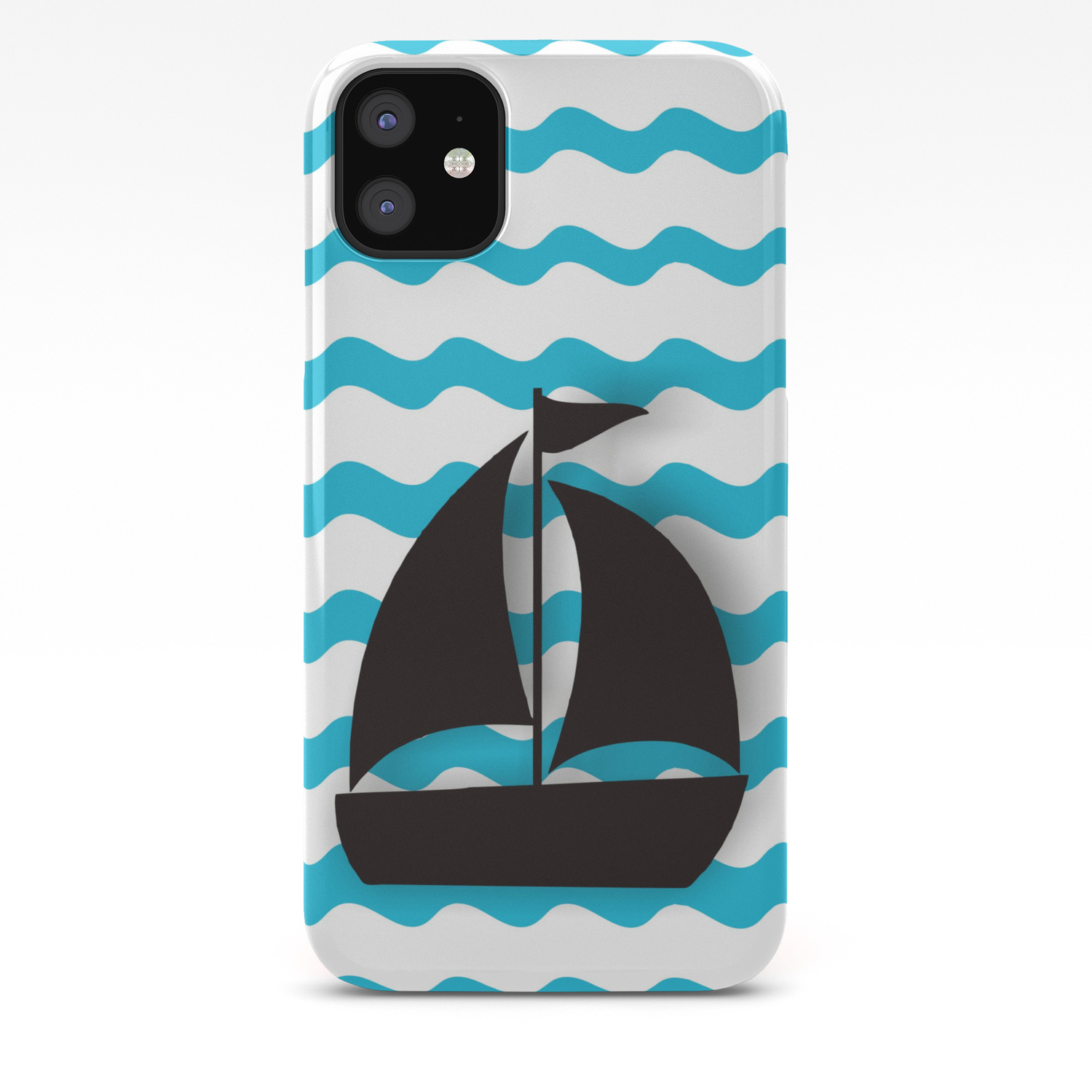 Get Wallpaper Wall Decor Bathroom Art Print Decoration Blue Sea Boat Poster Free HD