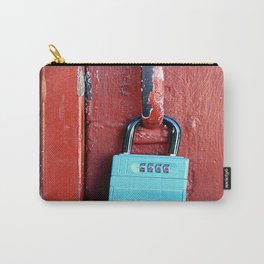 Hugh Keeps Me Hangin On Carry-All Pouch | Color, Tools, Funcaption, Photo, Padlock, Oneofacard, Weathered, Streetshot, Citylife, Architecture 