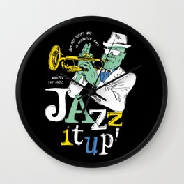 Jazz It Up! Wall Clock