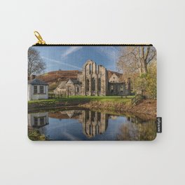 Abbey Reflection Carry-All Pouch | Digital, Photo, Landscape, Architecture 