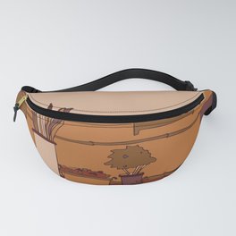 Roof Warm Colors Fanny Pack