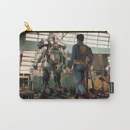 Discover - Fallout 4 Carry-All Pouch | Realism, Other, 111, Vaulttec, Pipboy, Vault, Dog, Ink, Fallout, Digital 