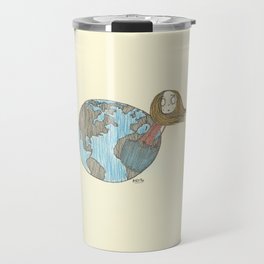 One Delusionary Loon Lands in the Pocket of the Earth Travel Mug