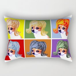 POP Art Graphic Rectangular Pillow