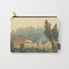 J.M.W. Turner "In the Valley Near Vietri" Carry-All Pouch | Turner, Valley, Landscape, Vietri, Williamturner, Drawing 