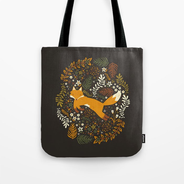 Fox Tales Tote Bag by Anna Deegan | Society6
