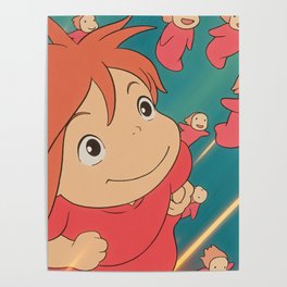 Ponyo Posters to Match Any Room's Decor | Society6