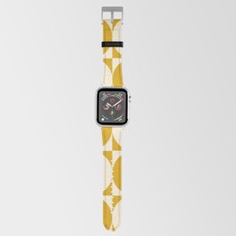 Modern Geometric CU_ Apple Watch Band | Modern, Geometric, Pattern, Circle, Graphicdesign, Minimalistic, Digital, Retro, Boho 