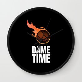 Damian Lillard Dame Time Basketball Wall Clock | Gamewinner, Gametime, Time, Ripcity, Lillard, Game, Bball, Simon, Gifts, Dame 