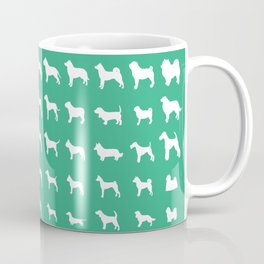 All Dogs (Mint) Coffee Mug