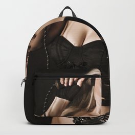Sexy blond secret agent Backpack