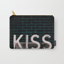 Kiss neon sign Carry-All Pouch