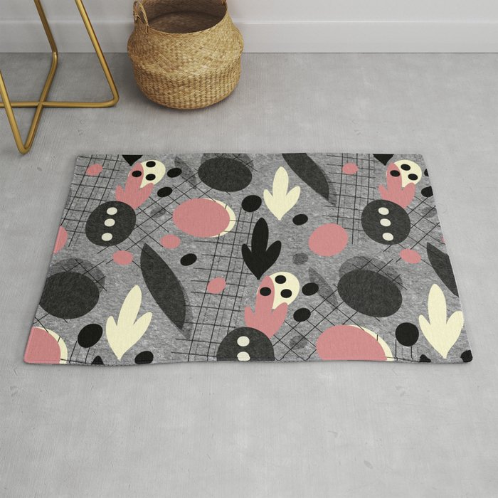 CONCRETE MEMPHIS II Rug by Nika Society6