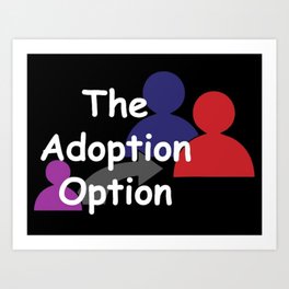 "The Adoption Option" TV Show Logo Art Print