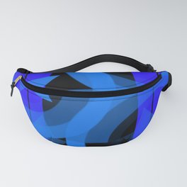 Blue stars and stripes Fanny Pack