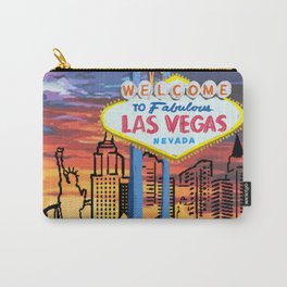 How Fabulous - Las Vegas Carry-All Pouch | Vacation, Hotels, Star, Vegas, Landmark, Tourists, Wedding, Signboard, Fabulous, America 