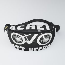 Bicycle Saying Funny Smile Instead Of Panting Fanny Pack