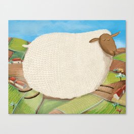 The Sheep Canvas Print