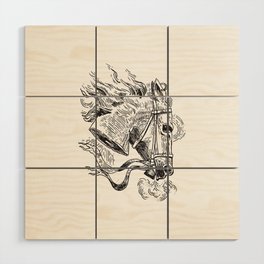 horse head Wood Wall Art