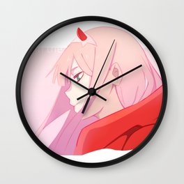 zero side Wall Clock | Japan, The, Manga, Darling, Franxx, Strelizia, In, Delphinium, Zero, Darlifra 