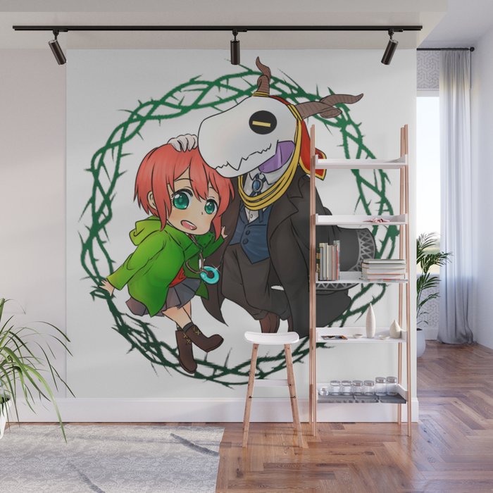 Wallpaper Mahoutsukai No Yome Chibi Wall Mural By Alienitynera Society6 Free HD