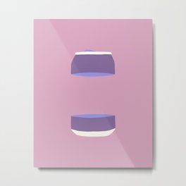 Empty can 4 Metal Print | Pop, Art, Surrealism, Drawing, Draw, Doodle, Pink, Illustration, Minimalist, Minimalism 