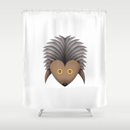 hedgehog Shower Curtain