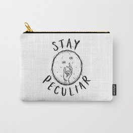 stay peculiar Carry-All Pouch | Peculiarchildren, Drawing, Ink Pen, Missperegrine, Ransomriggs, Digital 