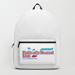 Politically Neutral Fish Backpack