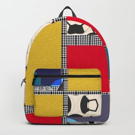 BH 3723893 Backpack | Colorful, Blue, Pop Art, Red, Graphicdesign, Bauhaus, Colorblock, Geometric, Fashion, Style 