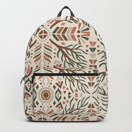 Beautiful Landscapes Scenery delicate Pattern II Backpack | Abstract, Vector, Scenery, Compositions, Vectorshapes, Delicate, Graphicelements, Lines, Seamless, Wanderlust 