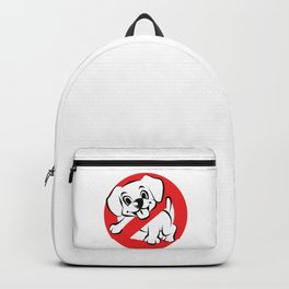 Dog Busters Funny Ghost Novelty Gift Design Backpack