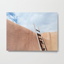 Georgia O'Keeffe's Kiva Ladder Metal Print | Kiva, Adobe, Southwestern, Santafe, Southwest, Photo, Abiquiu, Newmexico 