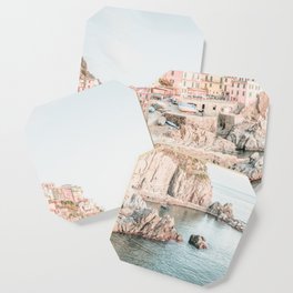 Positano, Italy Amalfi Coast Romantic Photography Coaster