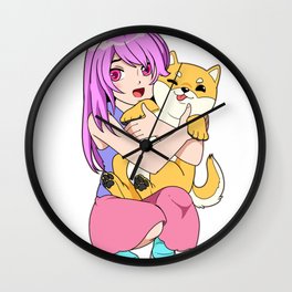 Anime Weeb Japanese Animation Gift Wall Clock | Weeb, Anime, Japan, Kawaii, Painting, Japanese, Japaneseanimation, Otaku 