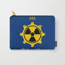Vault 101 Carry-All Pouch | Vaulttec, Graphicdesign, Fps, Rpg, Stencil, Vector, Vaultdweller, Game, Radiationsymbol, Fallout 
