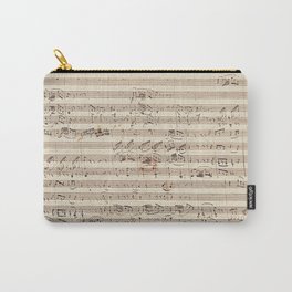 Mozart Carry-All Pouch | Illustration, Vintage, Graphic Design, Music 