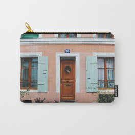 Rue Crémieux House Front Carry-All Pouch | Door, Color, Rue, Street, Front, Colorful, Photo, Facade, Cremieux, Paris 