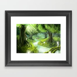 Forest Spirits Framed Art Print