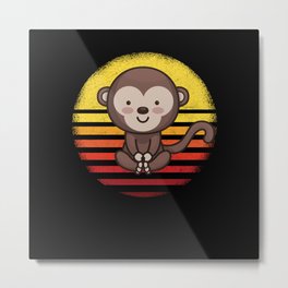 Cute Monkey Monkey Metal Print | Cutemonkey, Kids, Monkeyshirt, Monkeyshirtkid, Littlemonkey, Monkeydesign, Monkeygiftidea, Graphicdesign, Monkey, Childmonkey 