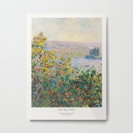 Danish Pastel Claude Monet Vintage Gallery Exhibition  Metal Print | Monetprint, Monetartwork, Gallery, Exhibition, Vintage, Pop Art, Graphicdesign, Nature, Minimalistic, Oil 