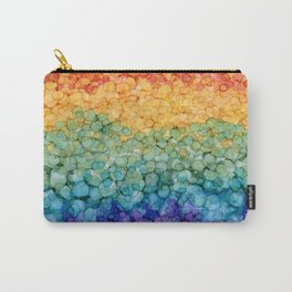 Variegation Carry-All Pouch | Colors, Burst, Painting, Bubbles, Beautiful, Love, Ink, Abstractart, Pride, Hope 