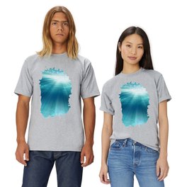 Light Rays Underwater T Shirt