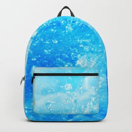 wave Backpack | Photo, Digital, Blue, Clearblue, Greece, Waves, Ocean, Wave, Underwater, Water 