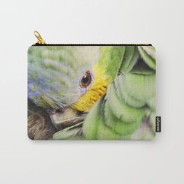 Sheepish bird - Parrot Carry-All Pouch | Photo, Nature, Animal 
