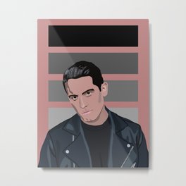 G-Eazy Panel Metal Print | Geazy, Famous, Rappers, Digital, Art, Music, G Eazy, Graphicdesign, Pop, People 