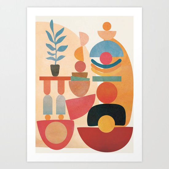 Modern Abstract Art 73 Art Print By Cityart7 Society6